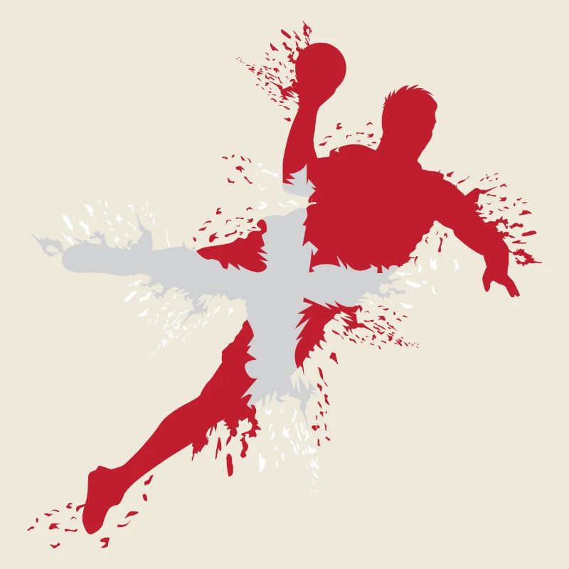 Équipe de handball Danemark Symbole Icône du logo