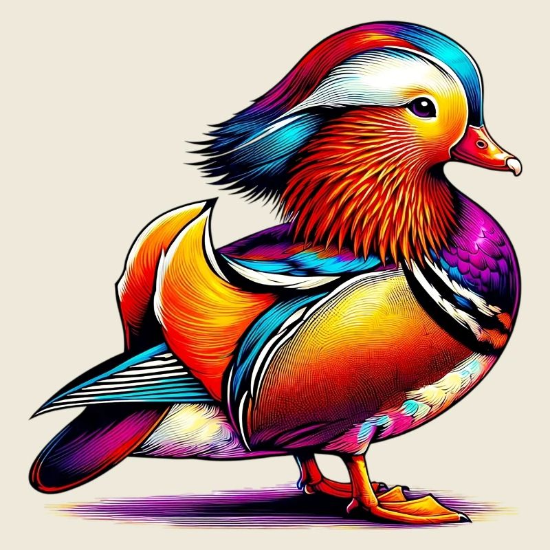 Mandarin duck