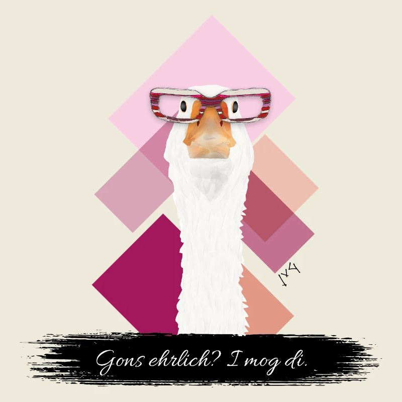 JvG Gans "Gons ehrlich? I mog di."