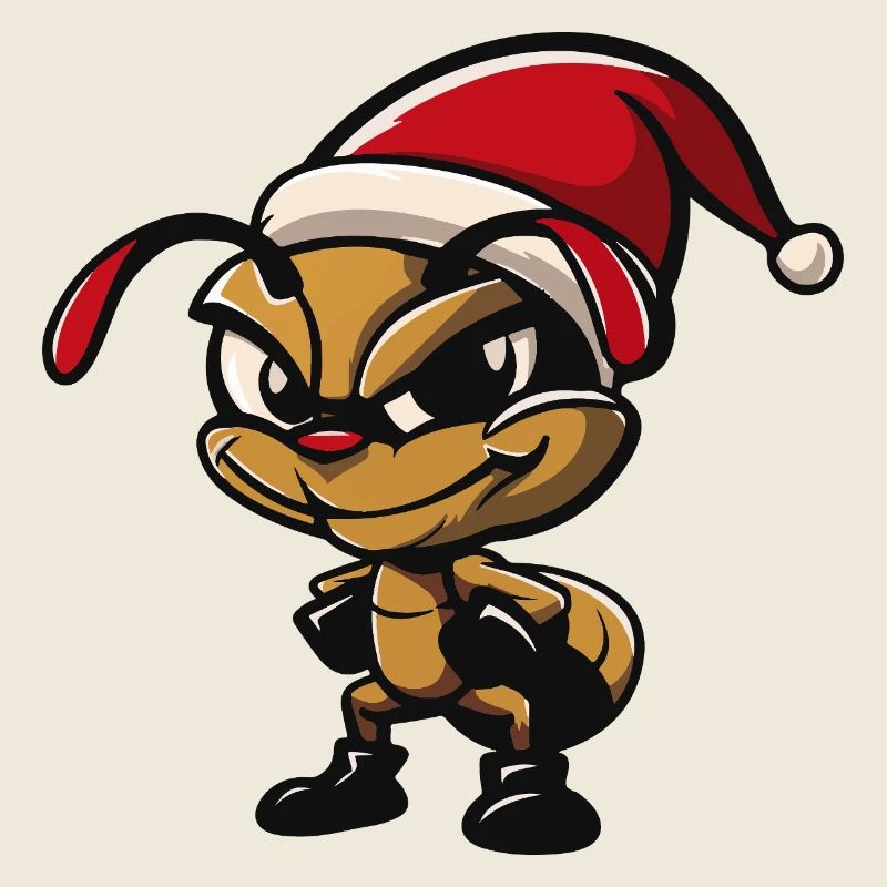 Ameise Weihnachten