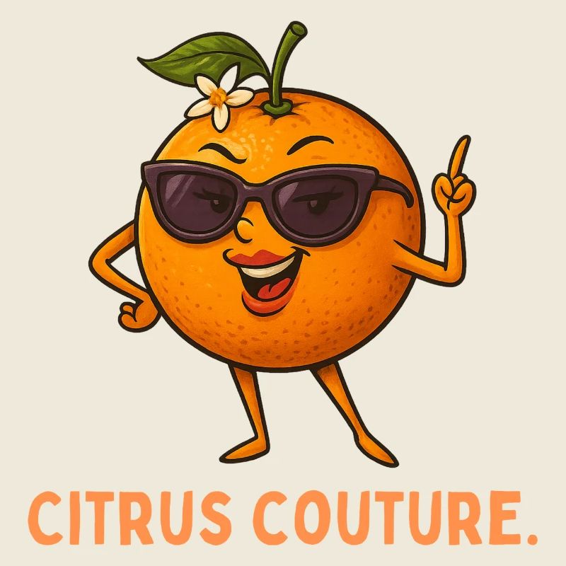 Sun Orange Couture