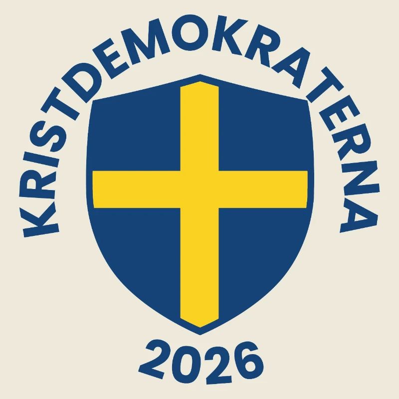 Nordic Blue Shield Yellow Cross