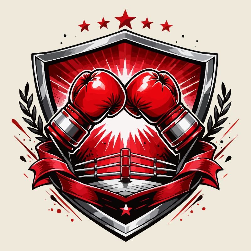 Écusson des gants de boxe