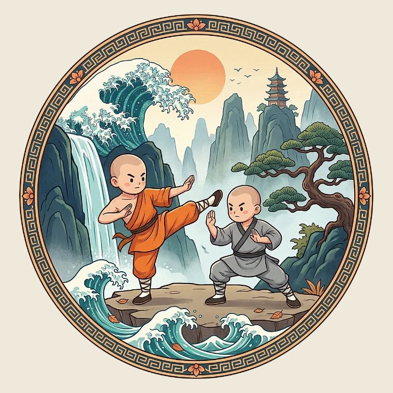 Combattant de Kung-Fu