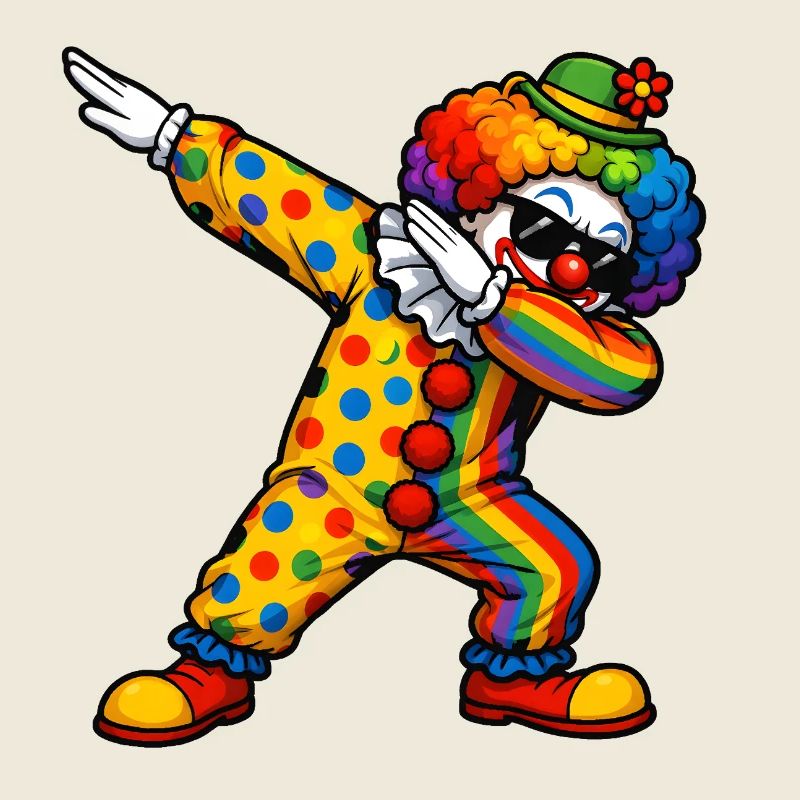 Dabbing Clown