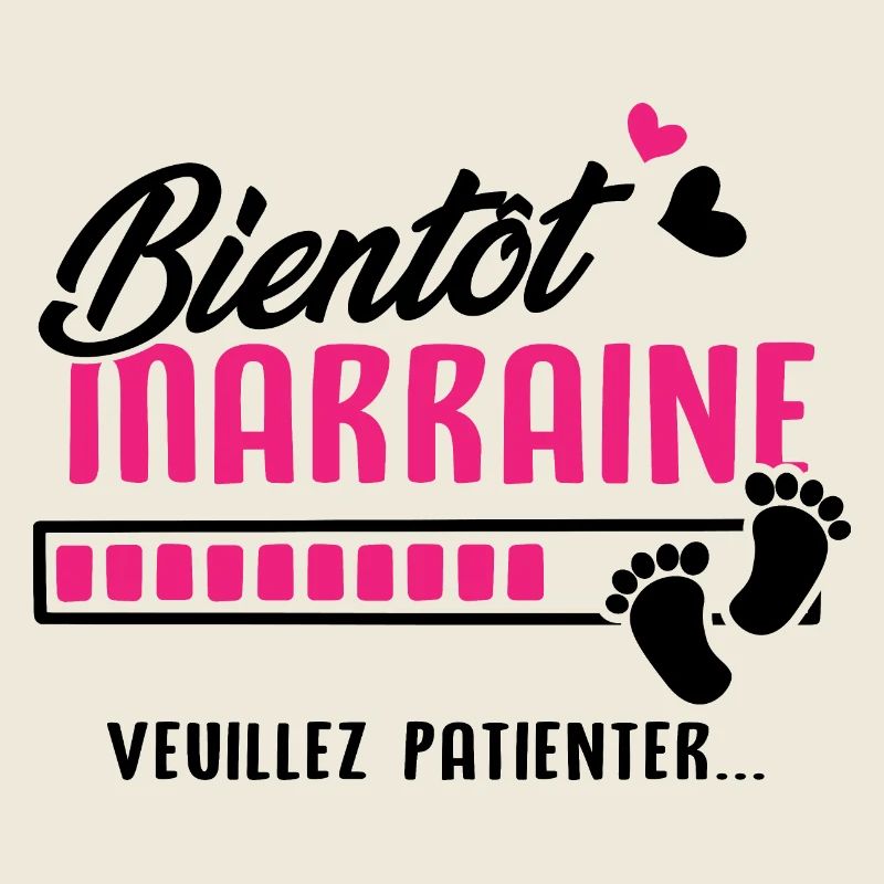 Bientôt marraine veuillez patienter