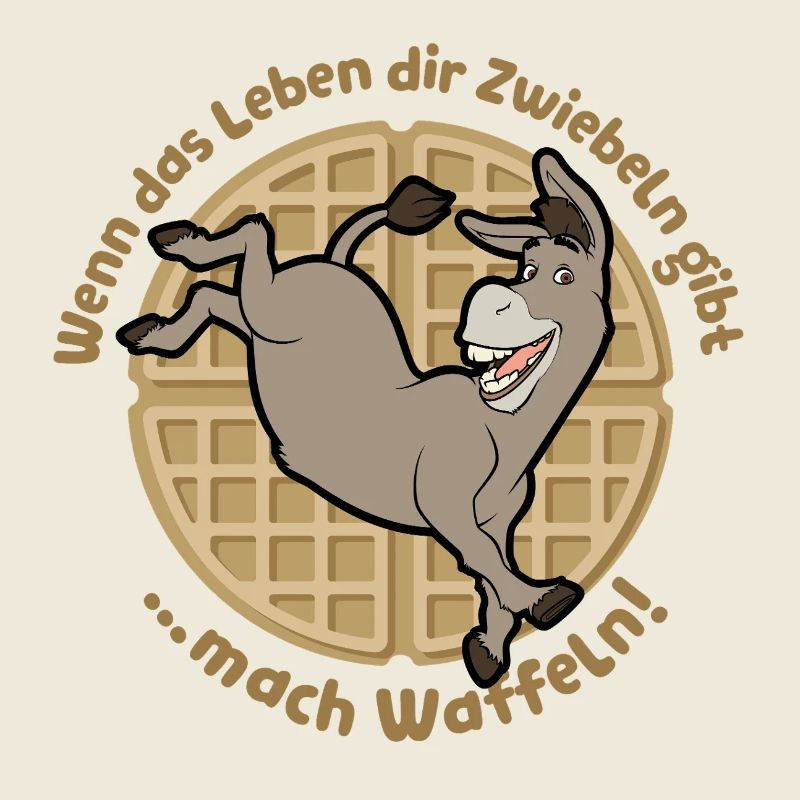 Shrek Design Mit Esel Und Spruch