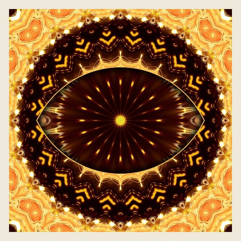 Feuerauge Mandala