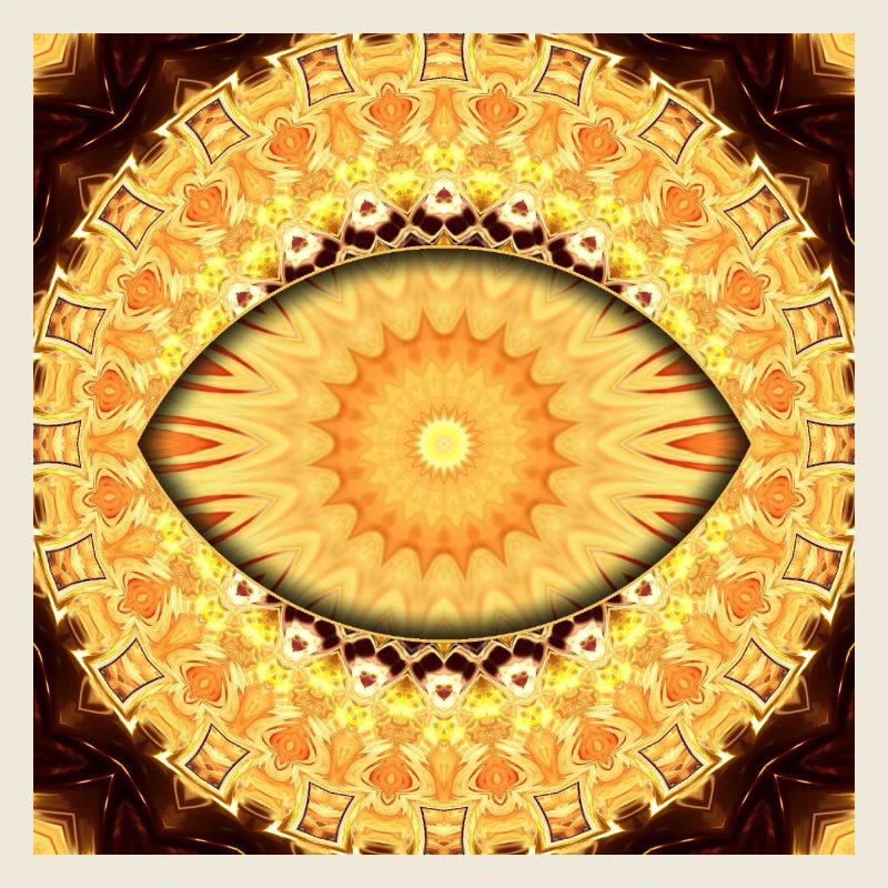 Sonnenmandala Kaleidoskop