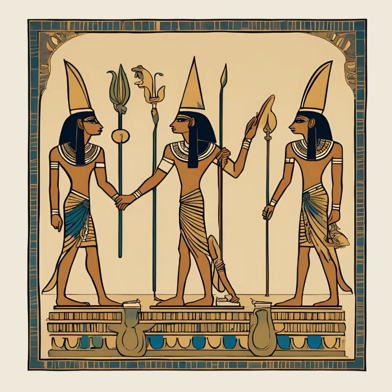 Pharaonisches Design überraschend