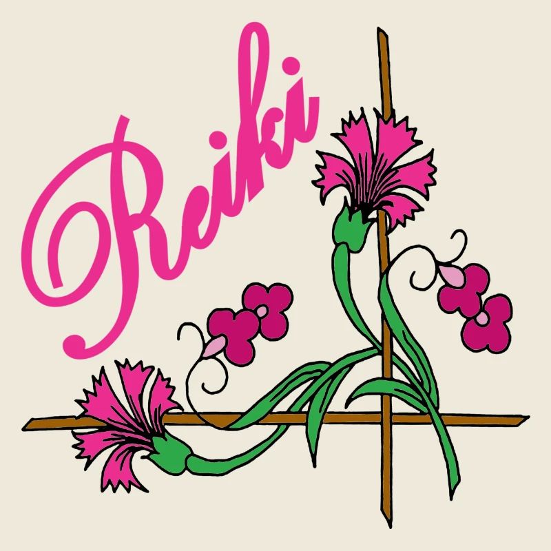 Ecriture Reiki avec Fleur 9 Rose