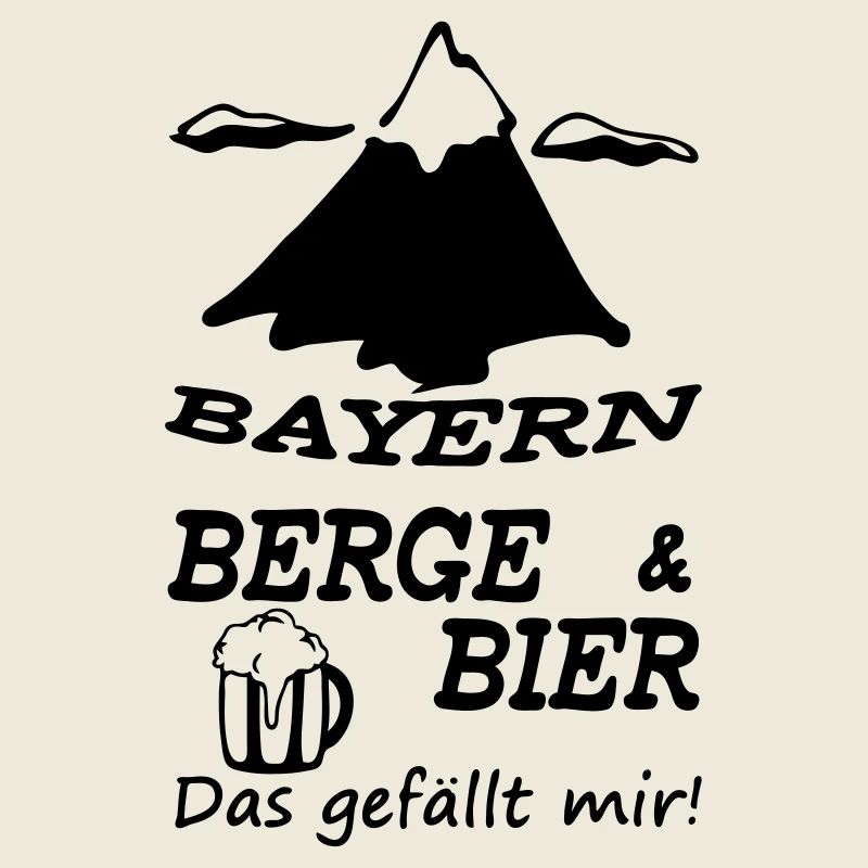 Bayern, Berge und Bier Geschenk