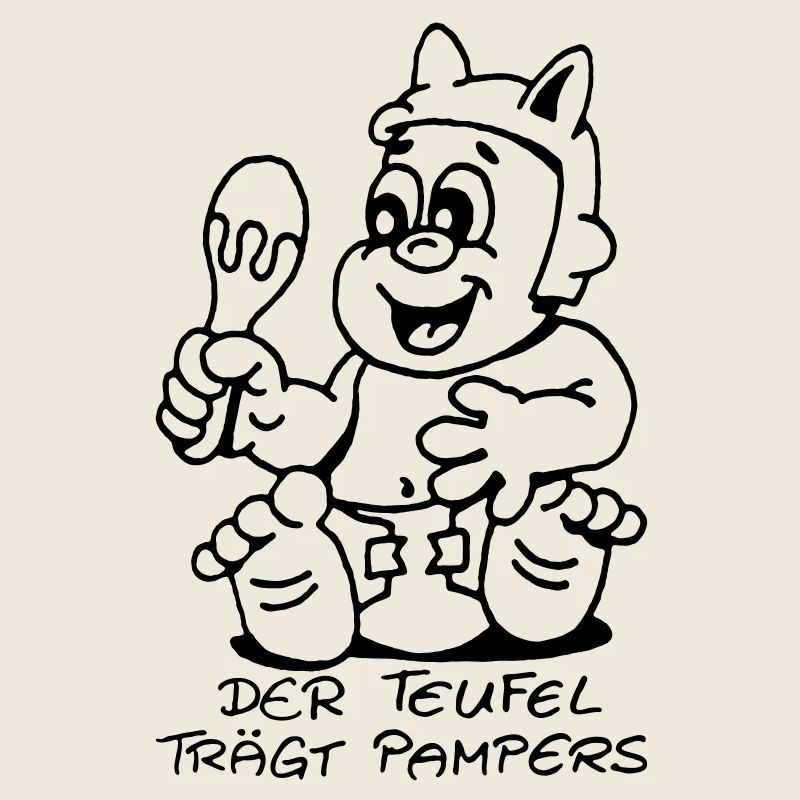 Der Teufel trägt Pampers Junge