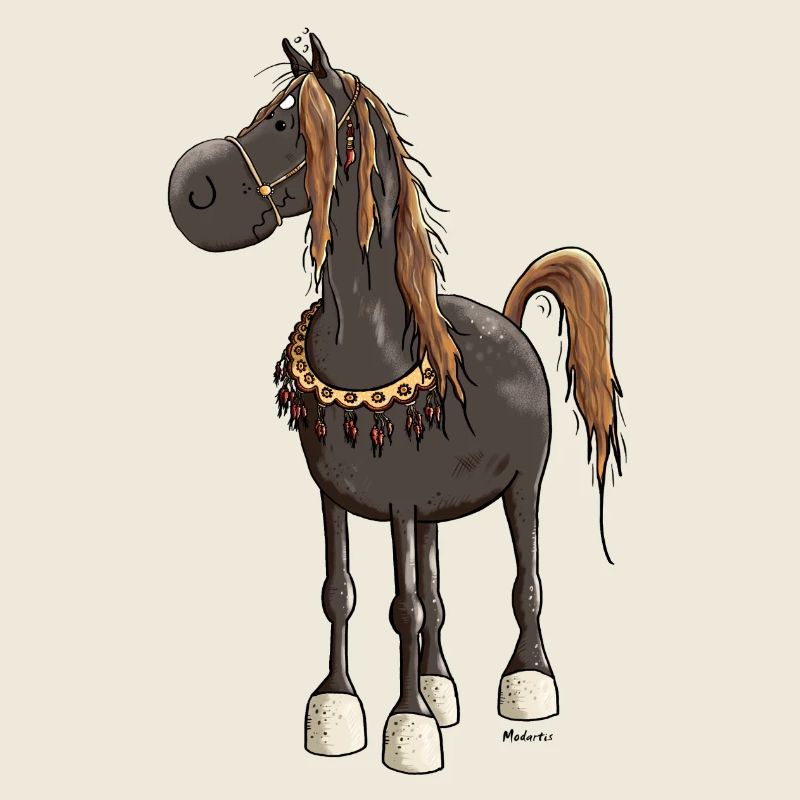 Pfiffiges Araber Pferd - Araber