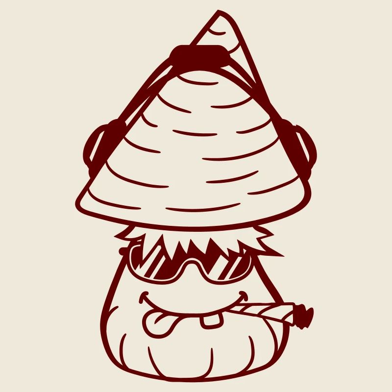 Funny DJ Party Toadstool Mushroom Music Club Fun