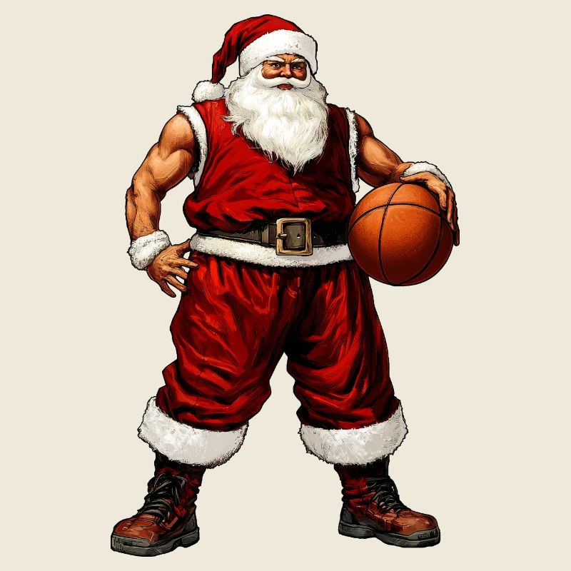 Basketballer Weihnachten