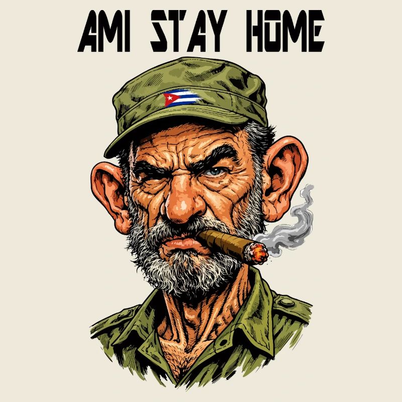 Kubanischer Veteran mit Zigarre