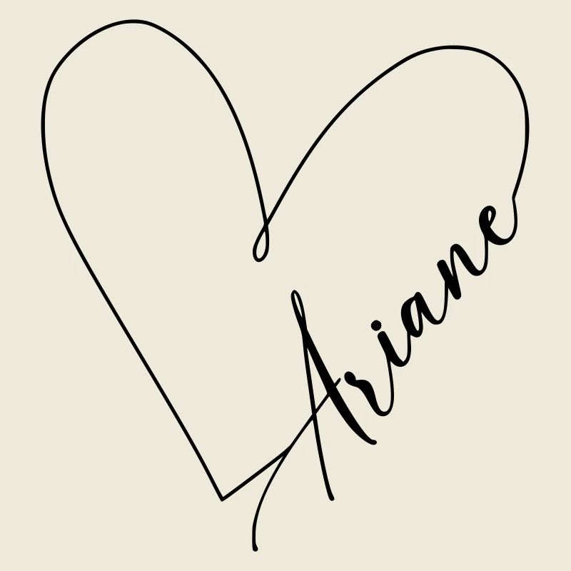 Ariane Name Heart Line