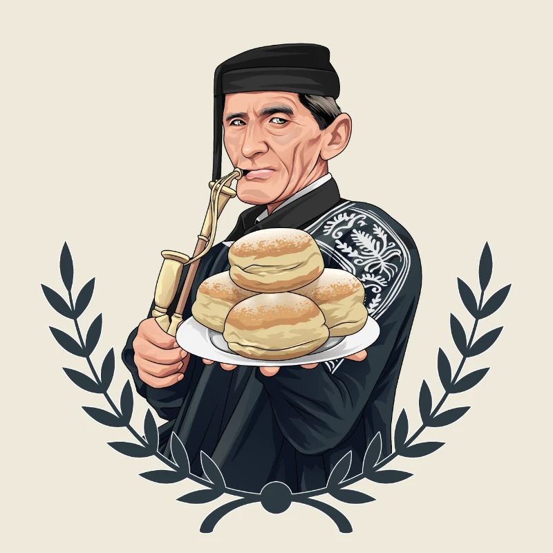 Rieser Grantler // Illustration