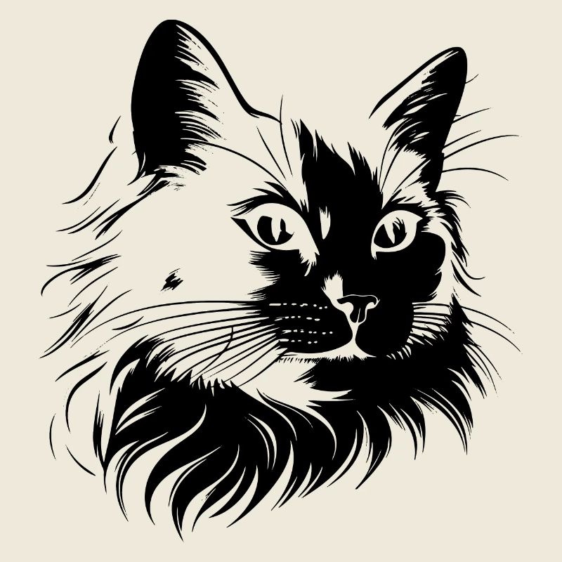 Chat, Motif De Chat