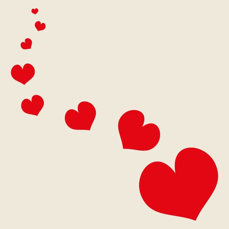 coeur rouge