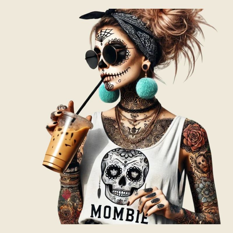 Mombie Mädchen T-Shirt Shirt Sarkasmus