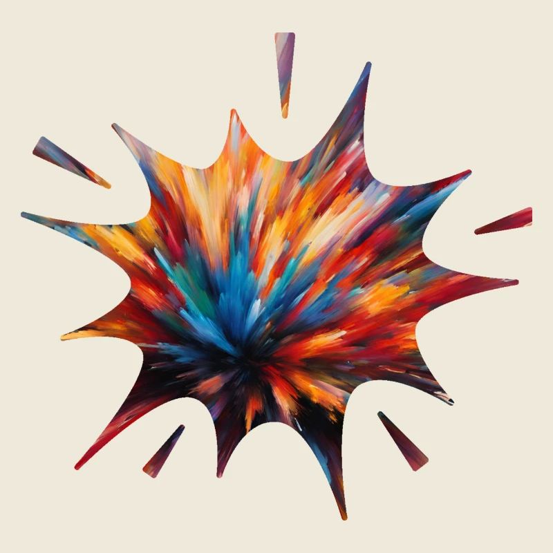 Explosion de couleurs colorées - ApriNoeScor
