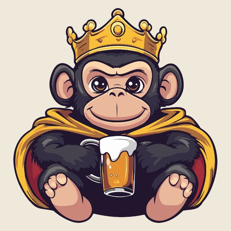 Monkey Beer Funny