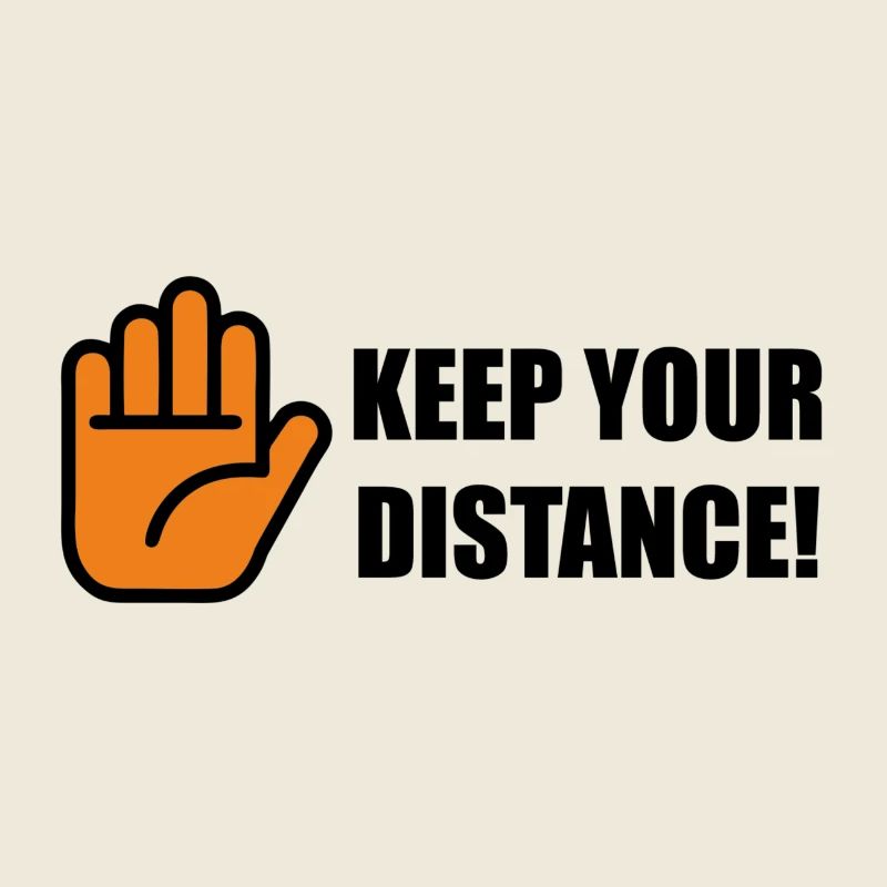 Kepp votre distance!