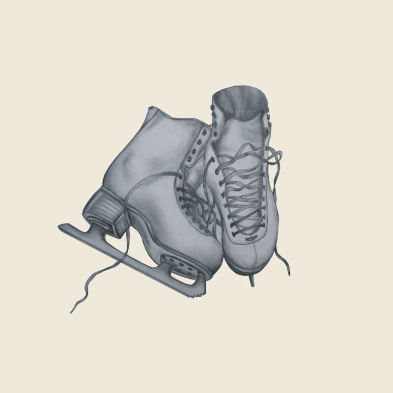 Eiskunstlauf Schlittschuhe