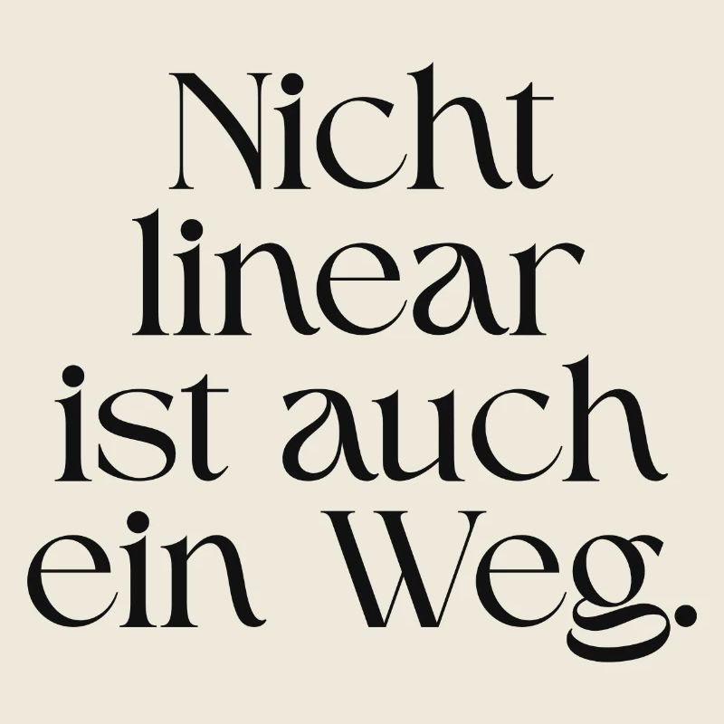 Nonlinear is also a way to neurodivergent