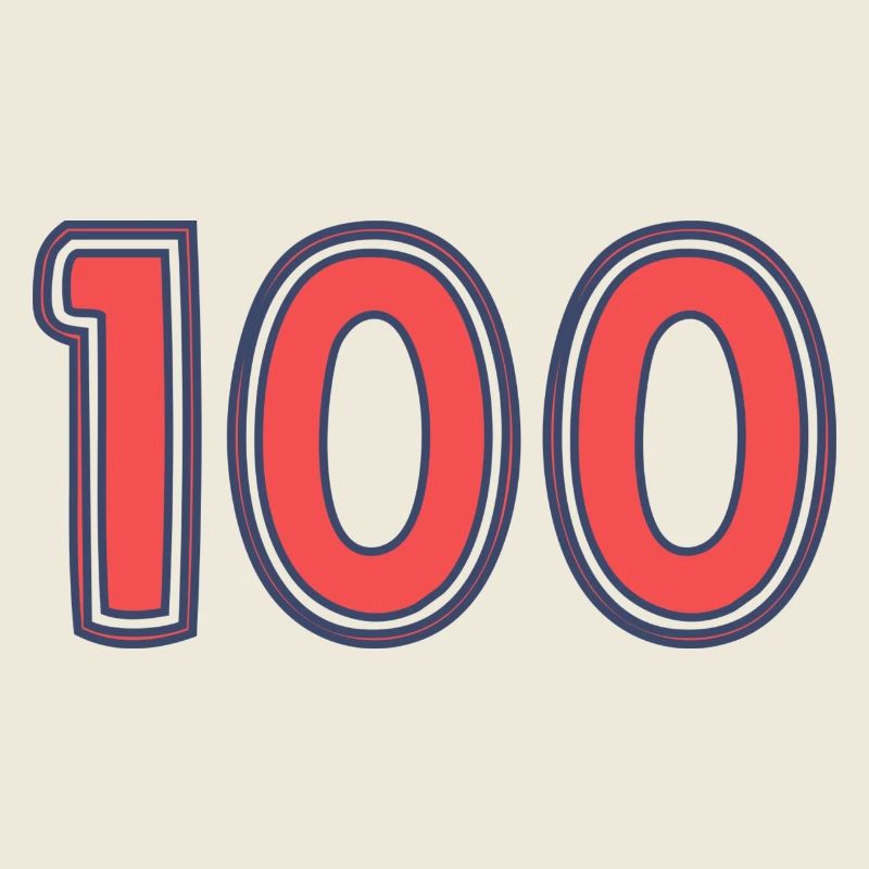 100. 100 ANS. 100e ANNIVERSAIRE