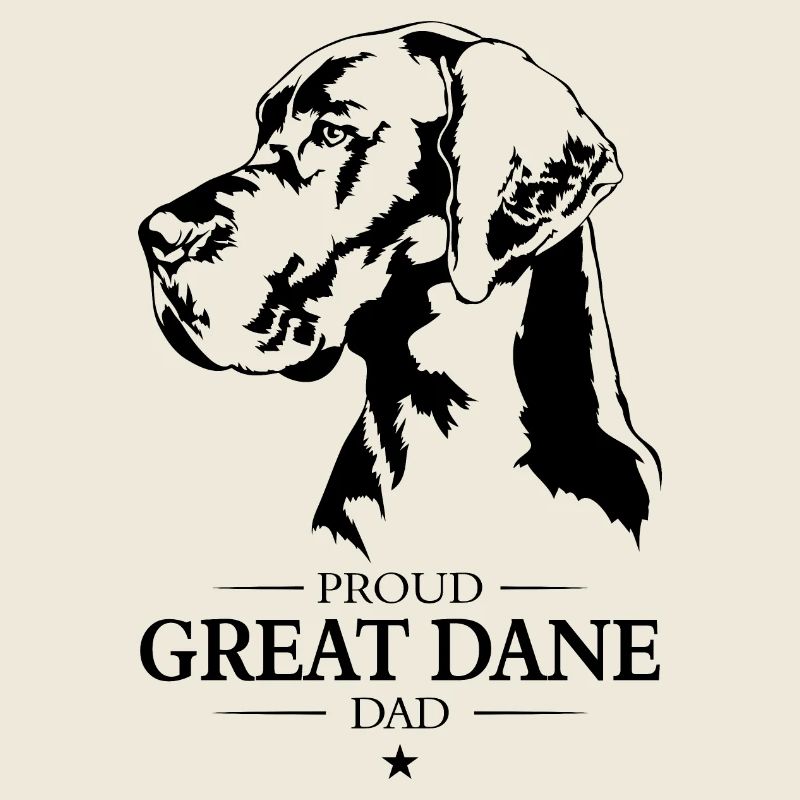 Great Dane Dad Hunde Hund Dogge Wilsigns
