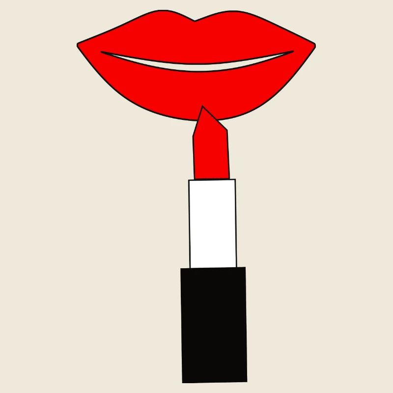 Lipstick Lips Red