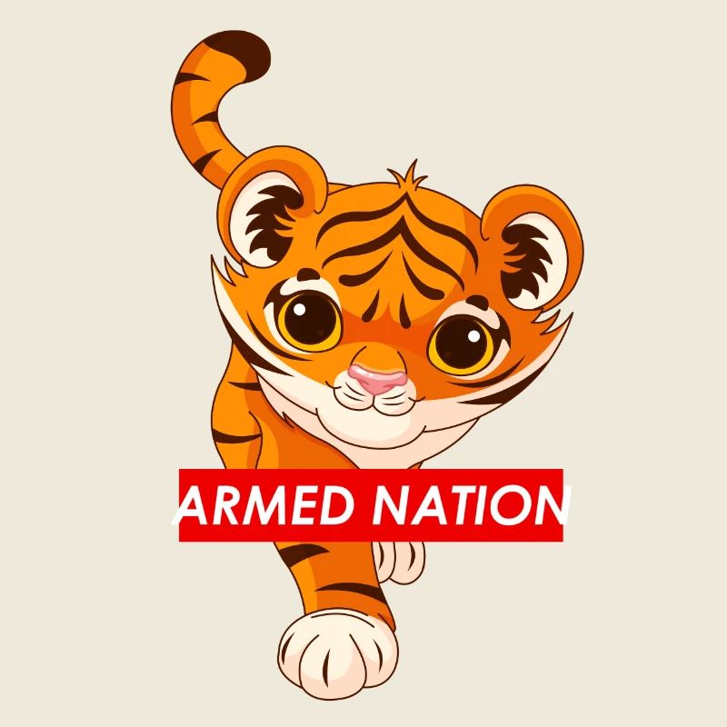logo bébé tigre rouge - 2021