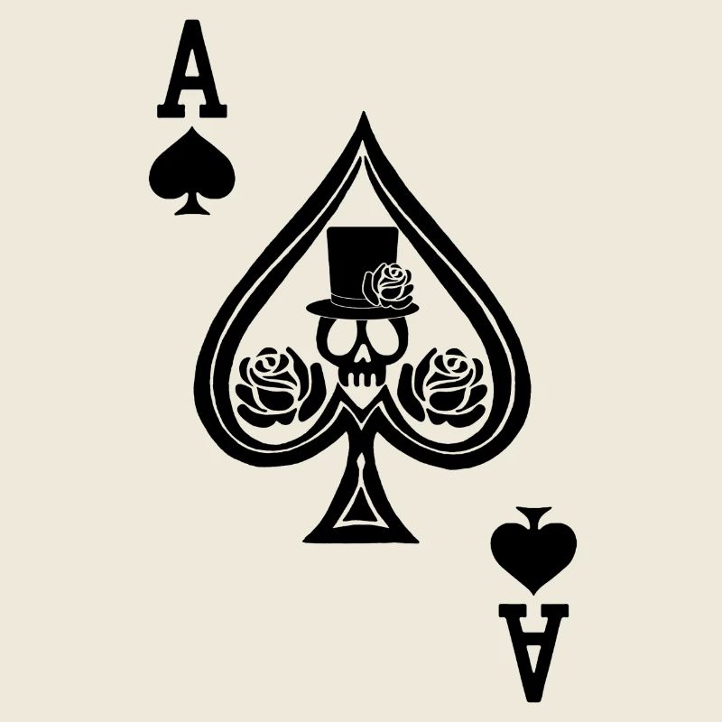 Spades skull