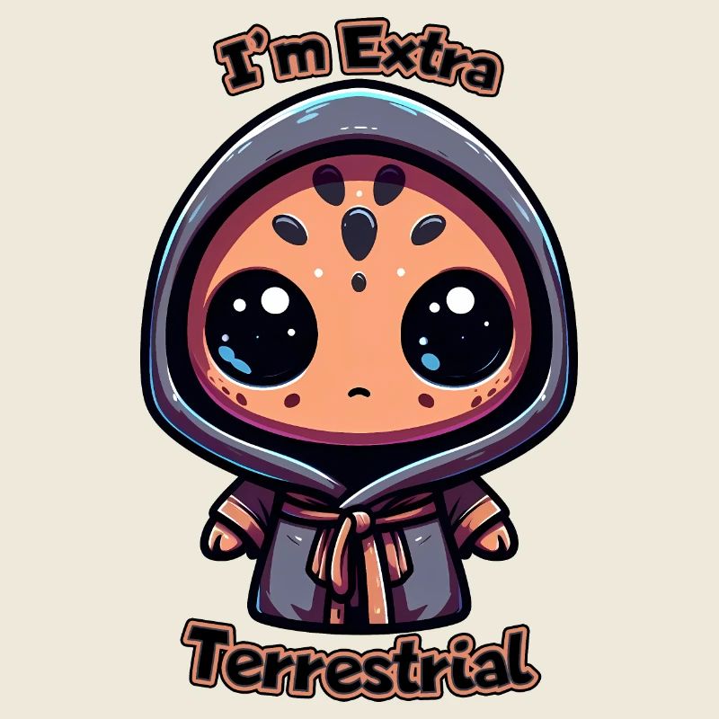 Extra Terrestrial Design - Unique Alien Artwork