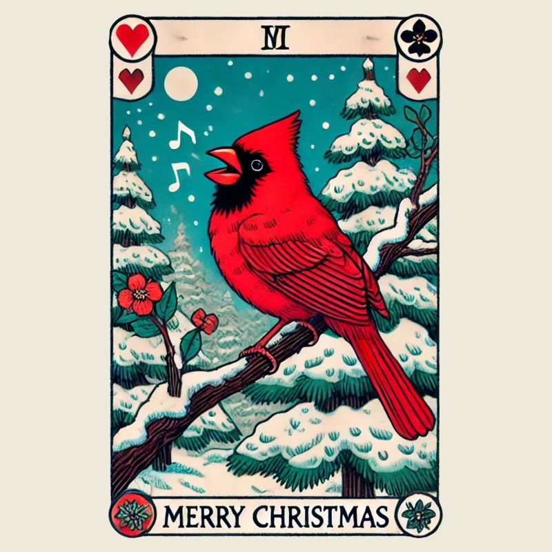 Weihnachten Roter Kardinal