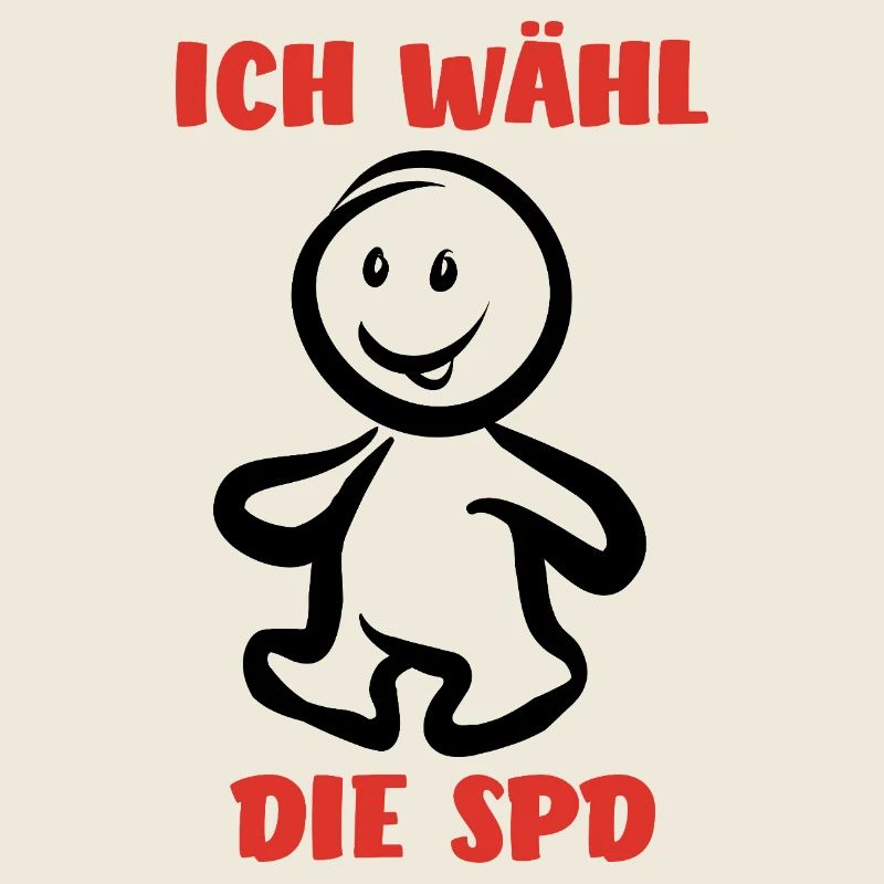 Ich wähl die SPD - Wähler - Stimme
