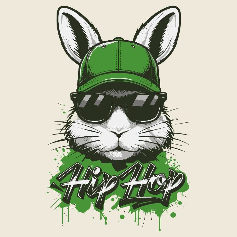 Hip Hop Rabbit - Street Style Rabbit Design