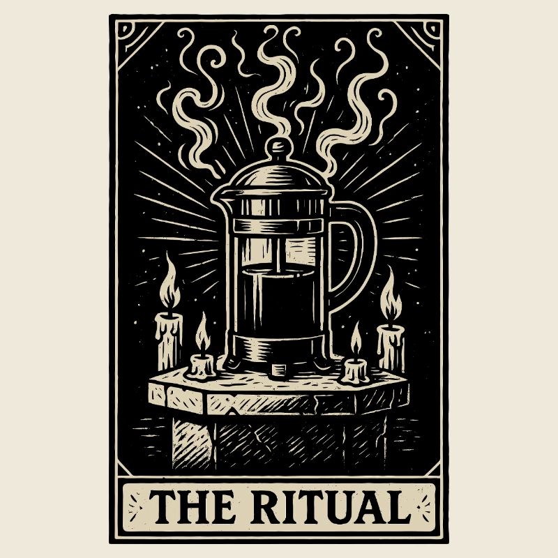 Das Ritual – Kaffee Tarot Altar Design