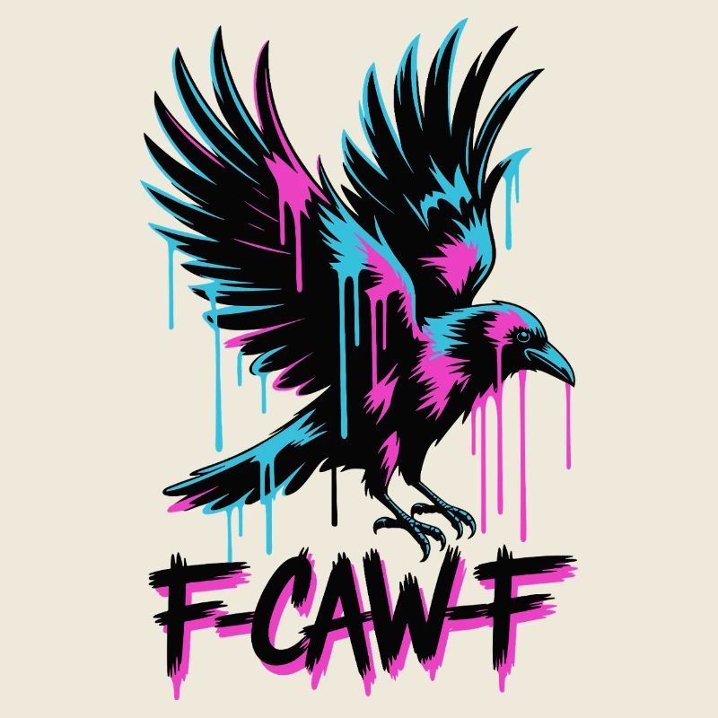 F-Caw-F Meme Crow