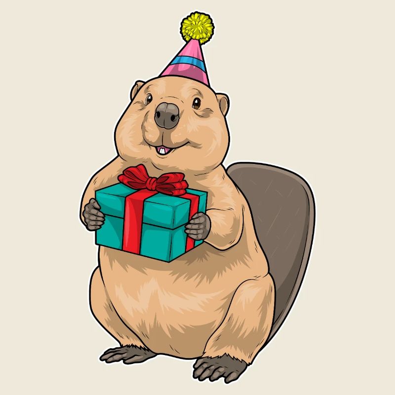 Biber Geburtstag Paket