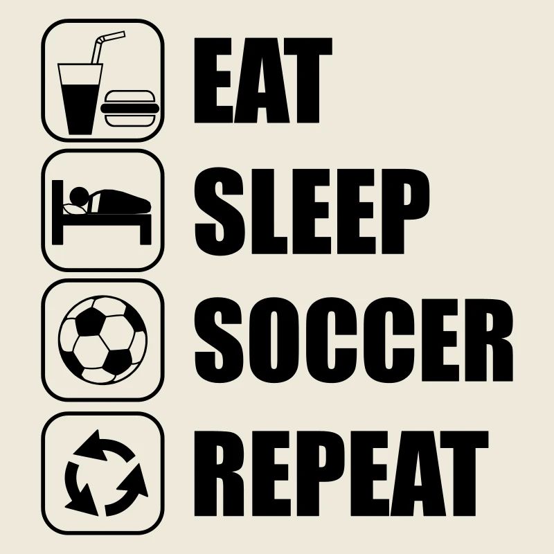 Eat Sleep Soccer Repeat