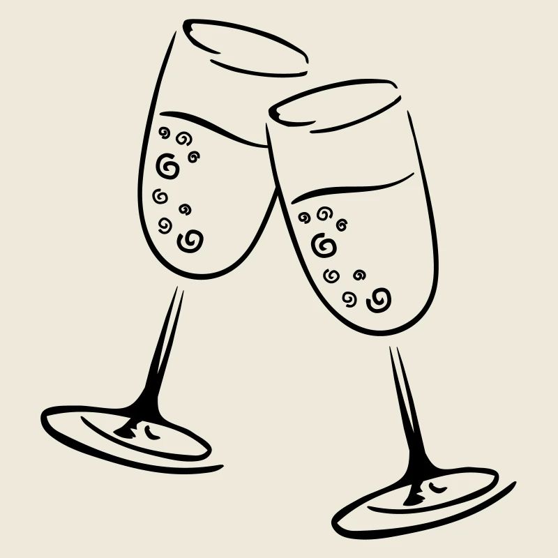 sekt glaeser illustration