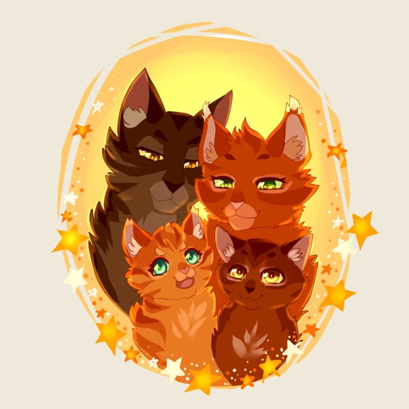 Squirrelflight Squirrel Flight Cats Famille Mignon