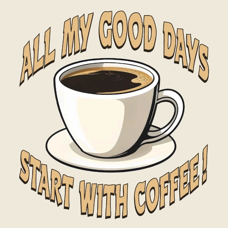 All My Good Days Start with Coffee!