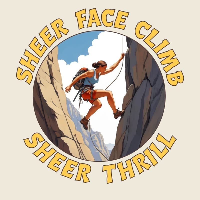 Escalade du visage pur Frisson