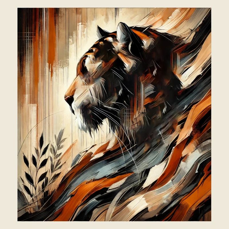 Abstract Tiger