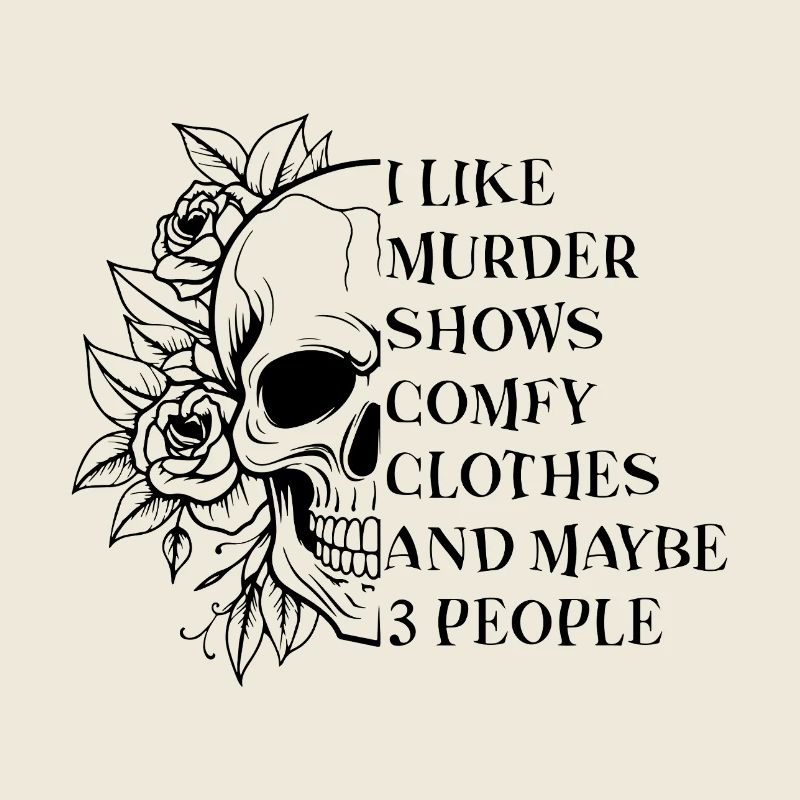 Comfy Crime Lover Skull